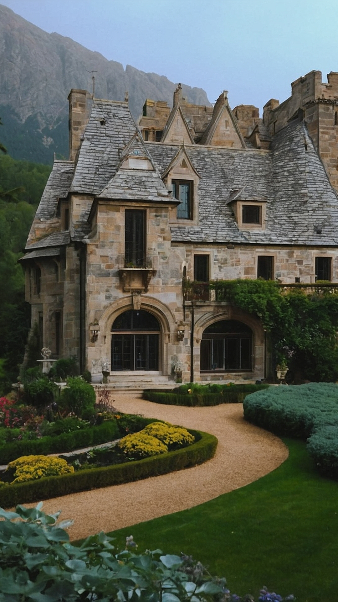 Grandiose Chateau House Plans