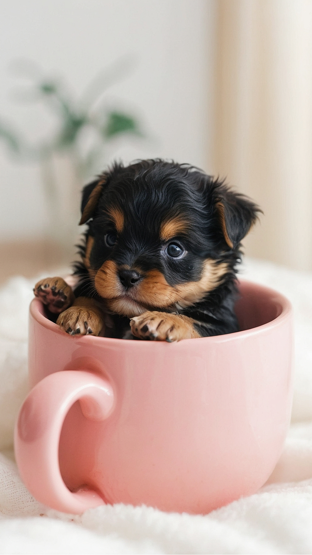 Teeny Paws and Floppy Ears: Adorable Teacup Puppies
