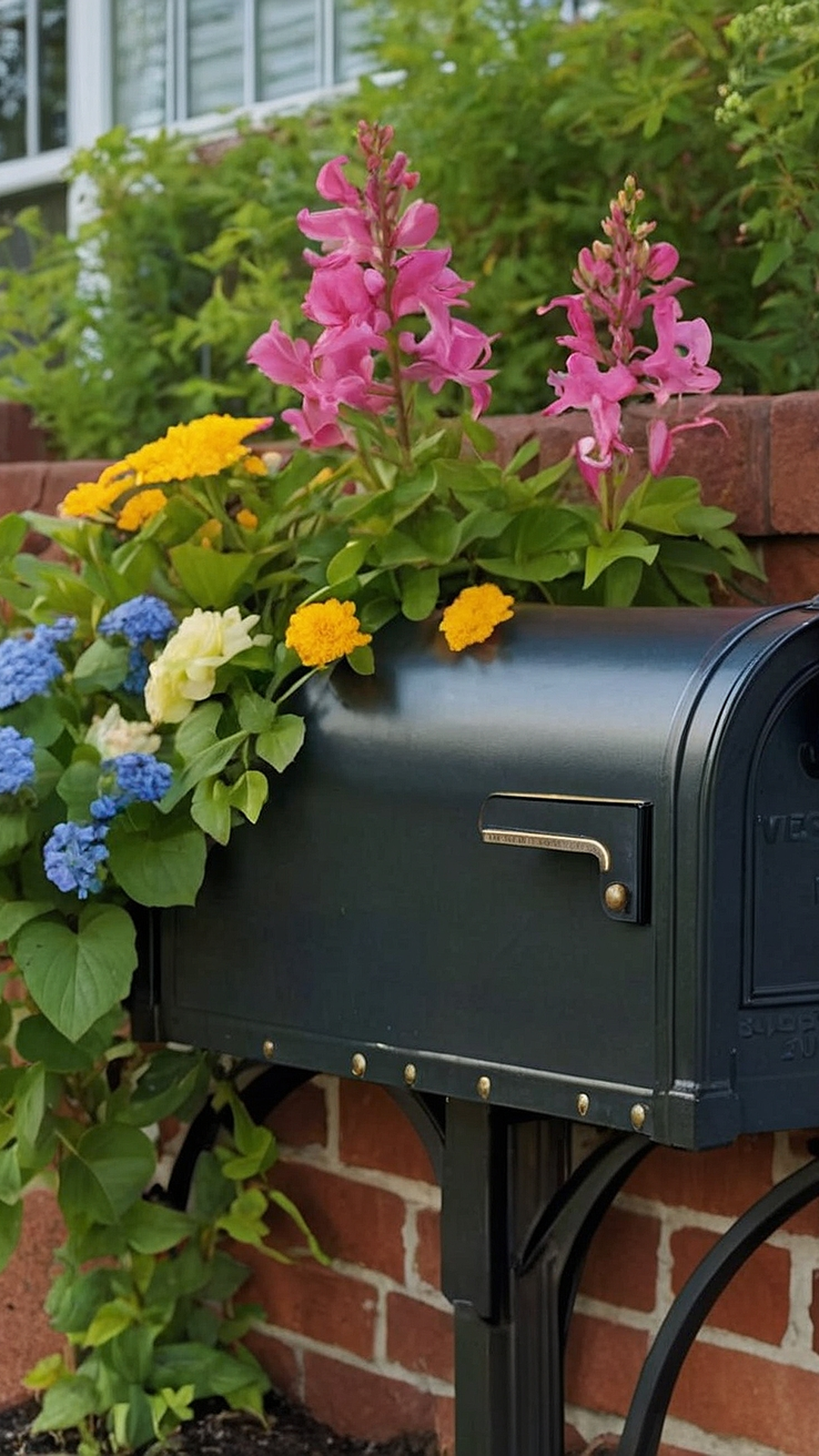 Charming Mailbox Floral Landscapes