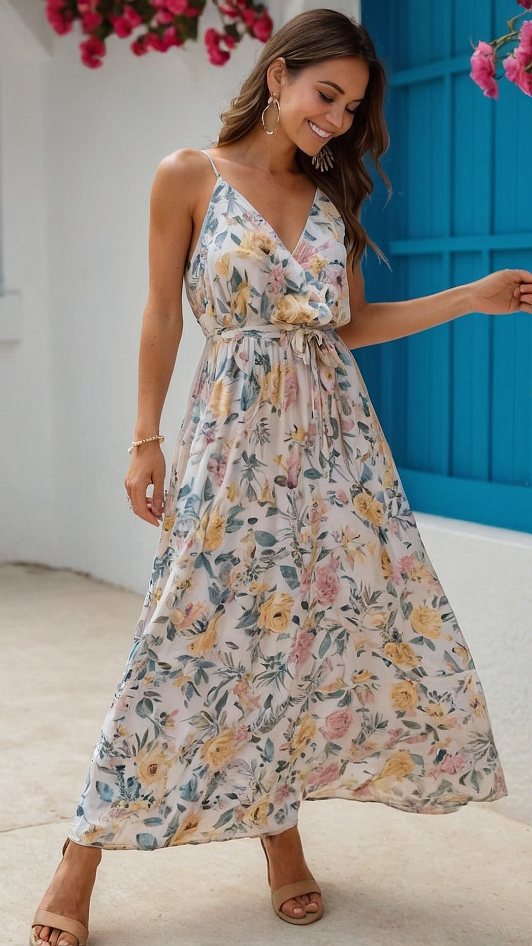 Springtime Splendor: Floral Maxi Dress Lookbook