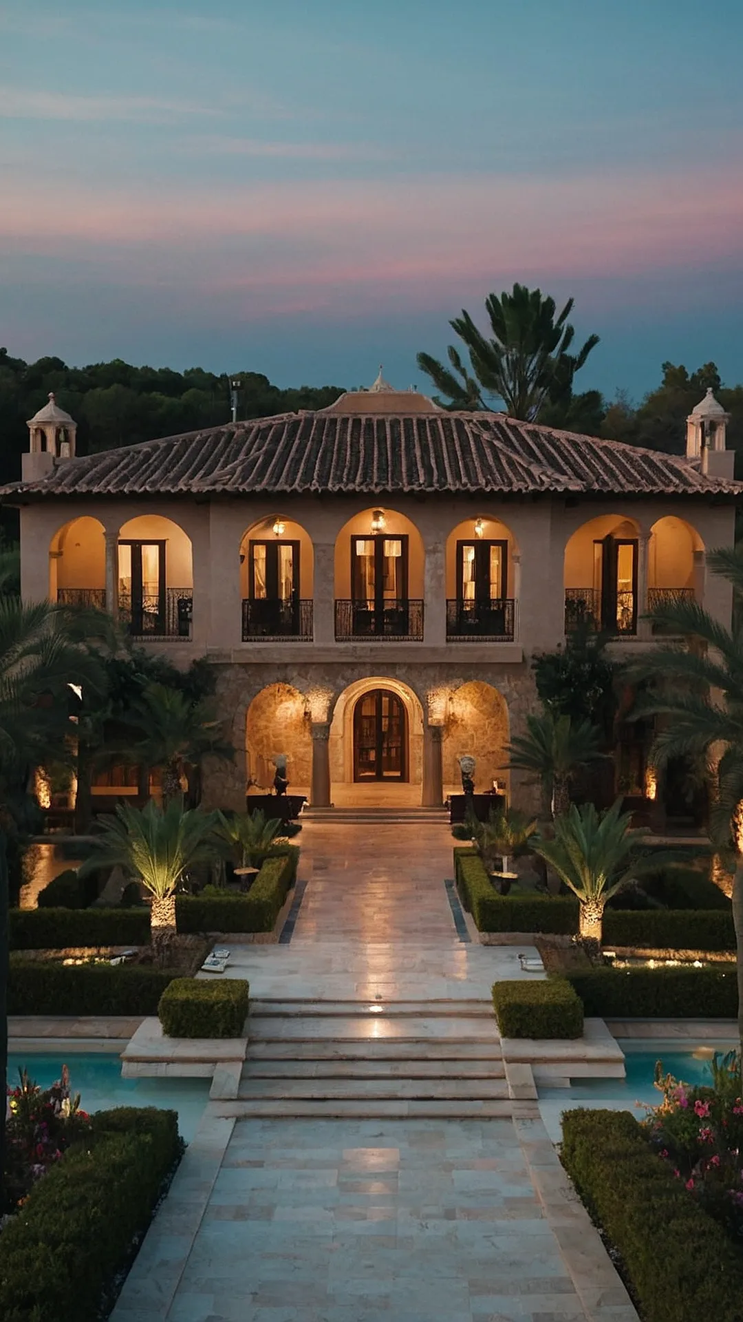 Charming Courtyards: Spanish Villa Splendor