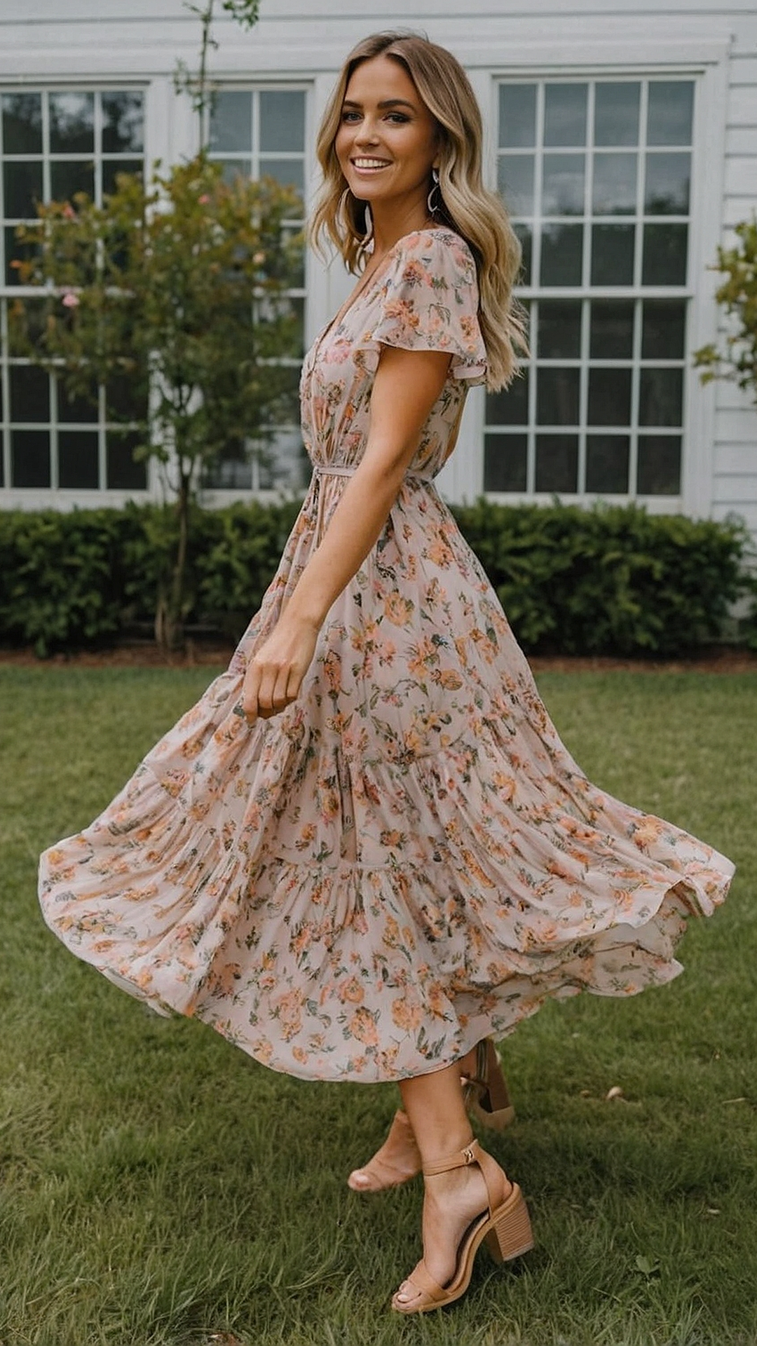 Fresh Flourishes: Floral Maxi Dress Collection