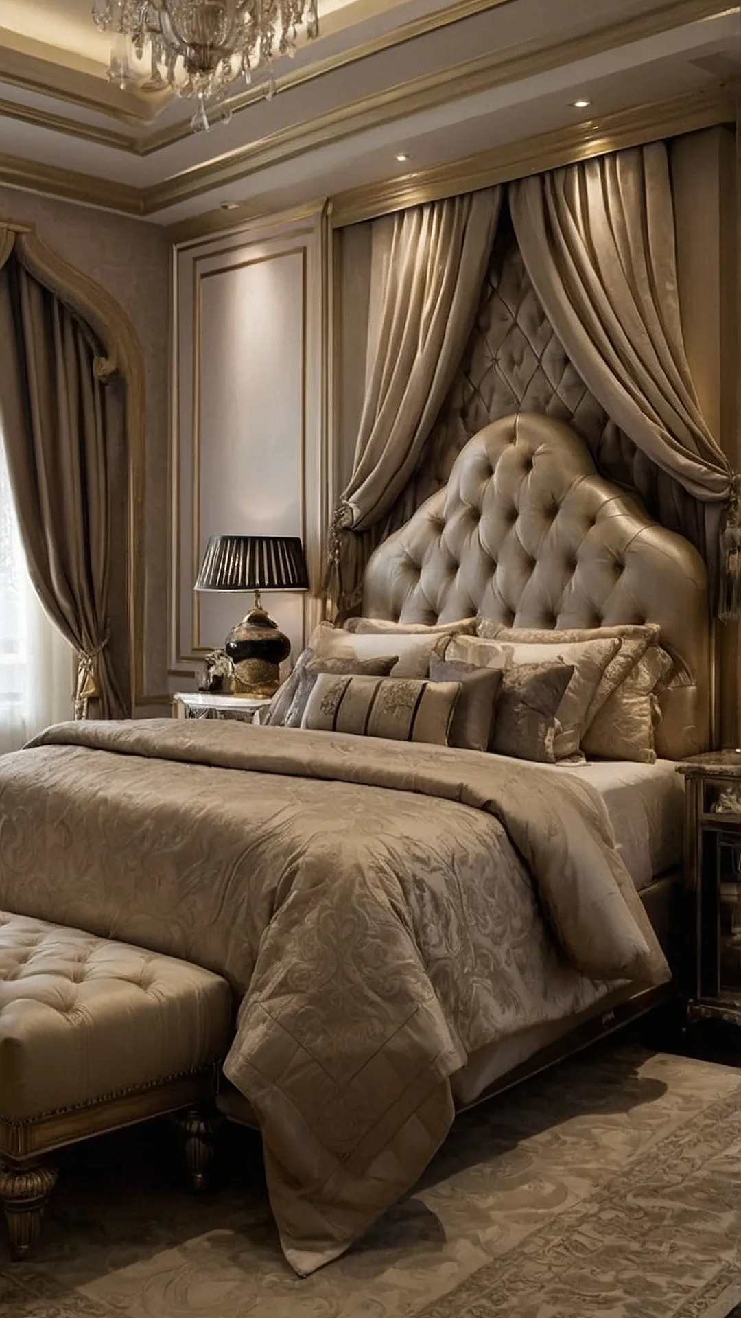 Luxurious Haven: Classy Bedroom Styling