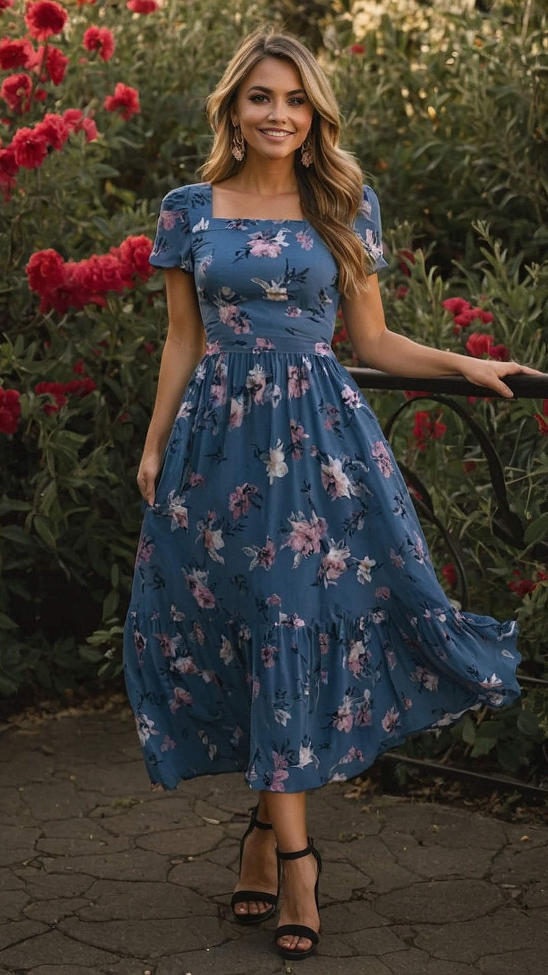 Tropical Tendencies: Vibrant Floral Maxi Dress Ideas
