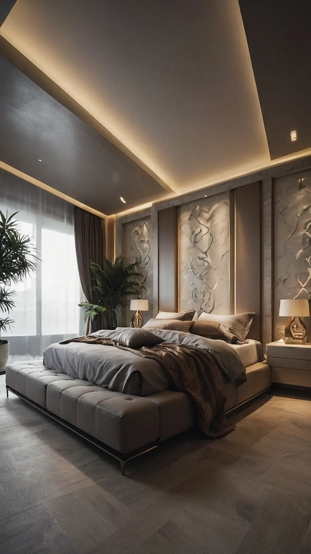 Glamorous Sanctum: Fashionable Bedroom Ideas