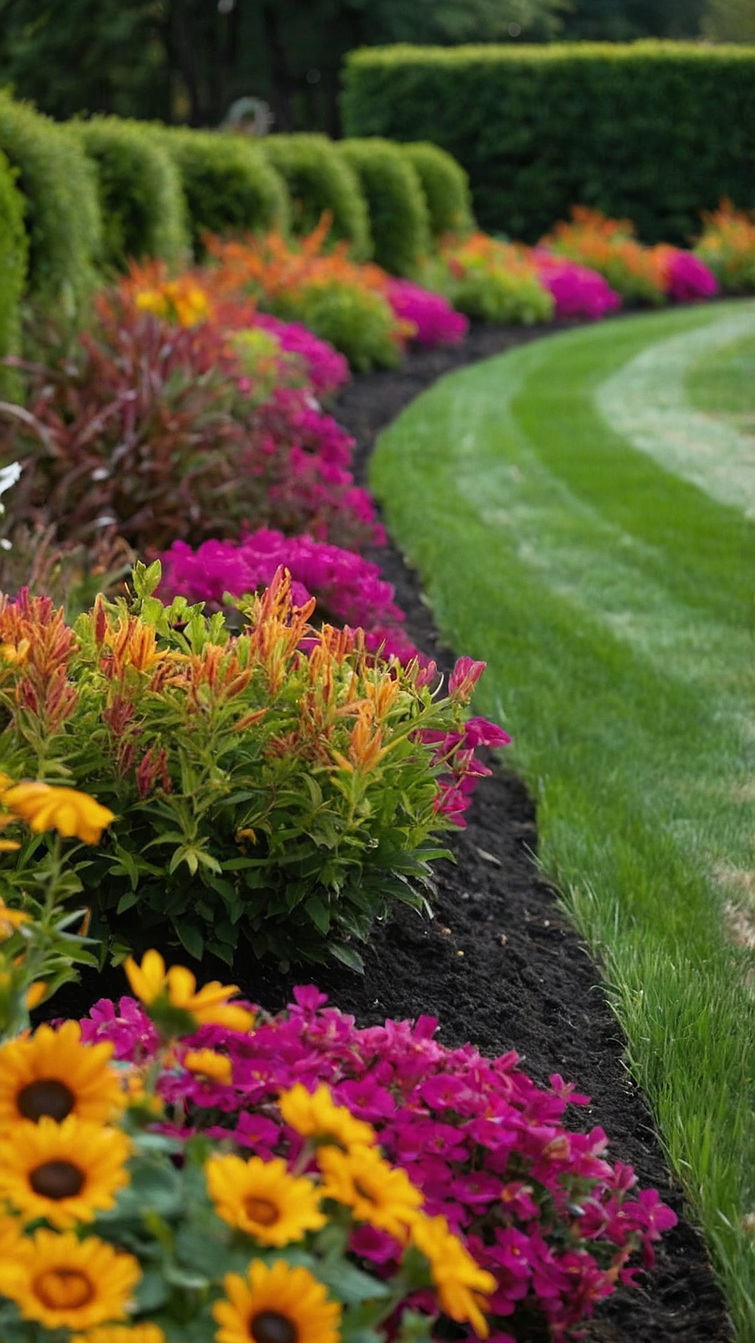 Hedgerow Highlights: Fence Line Landscaping Ideas