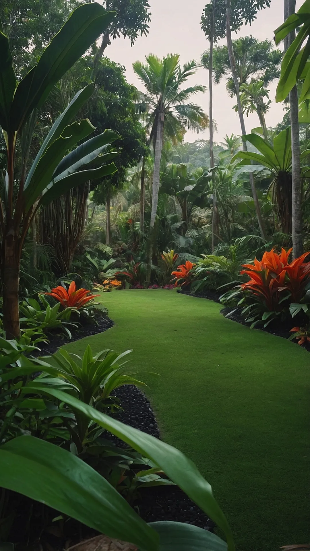 Tropical Tapestry: Jungle Garden Visions