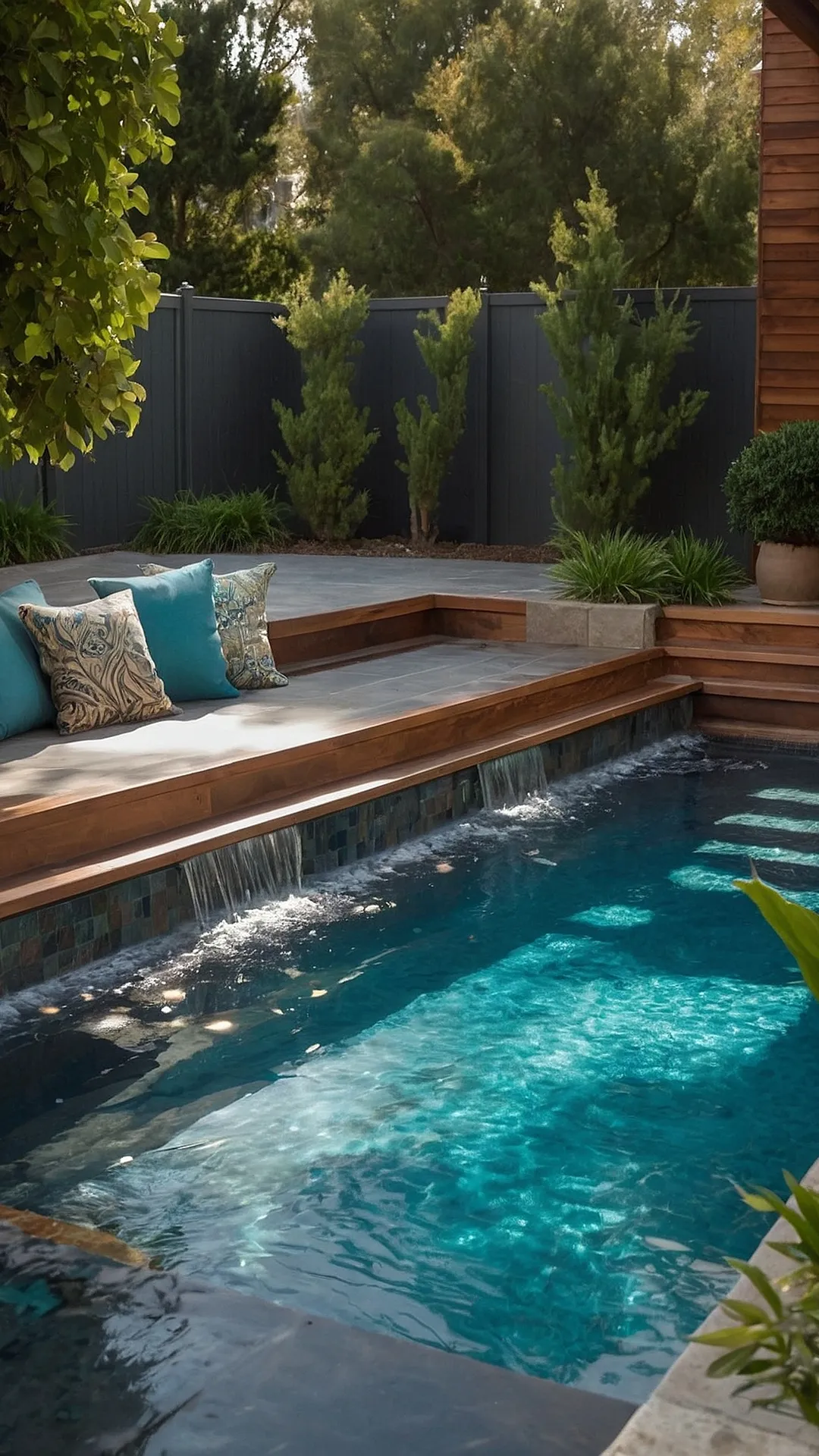 Luxe Lagoon Living: Small Inground Pool Inspirations