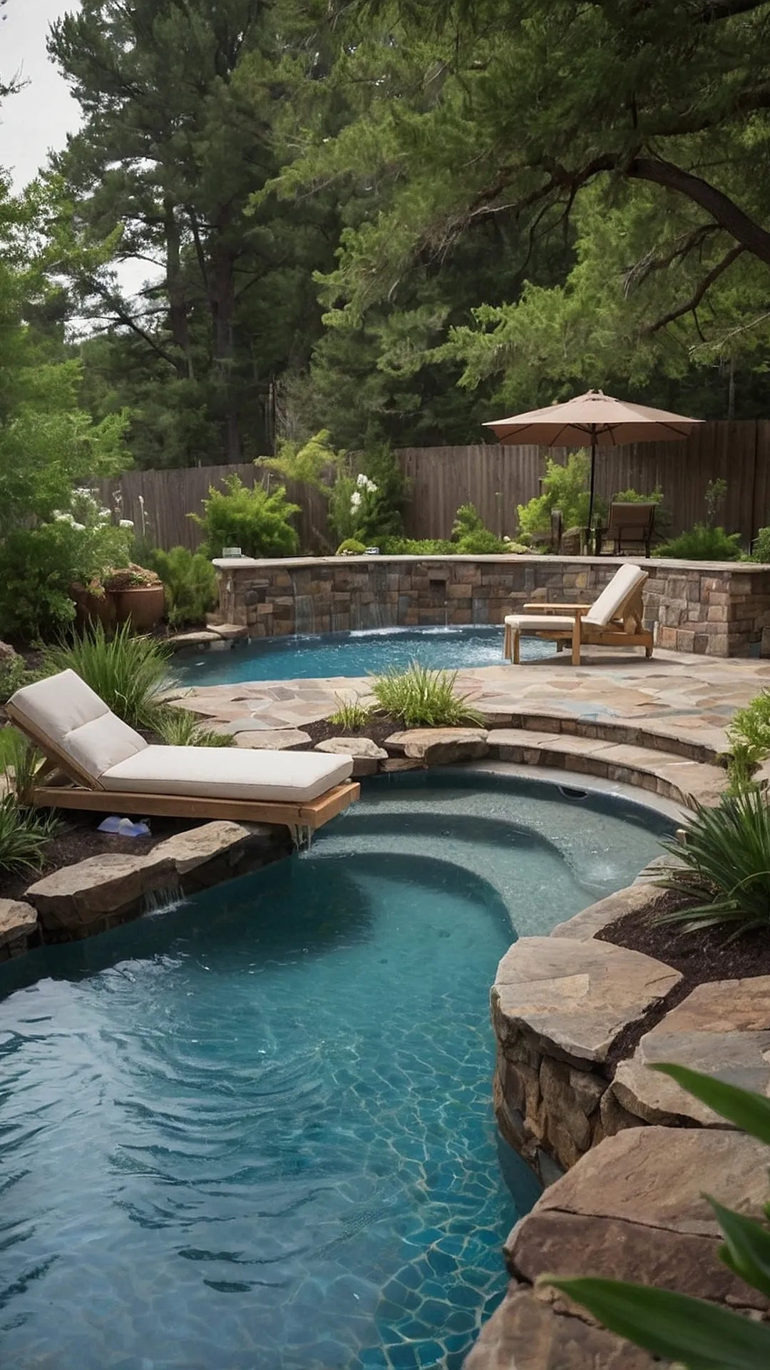 Contemporary Coves: Small Inground Pool Inspirations