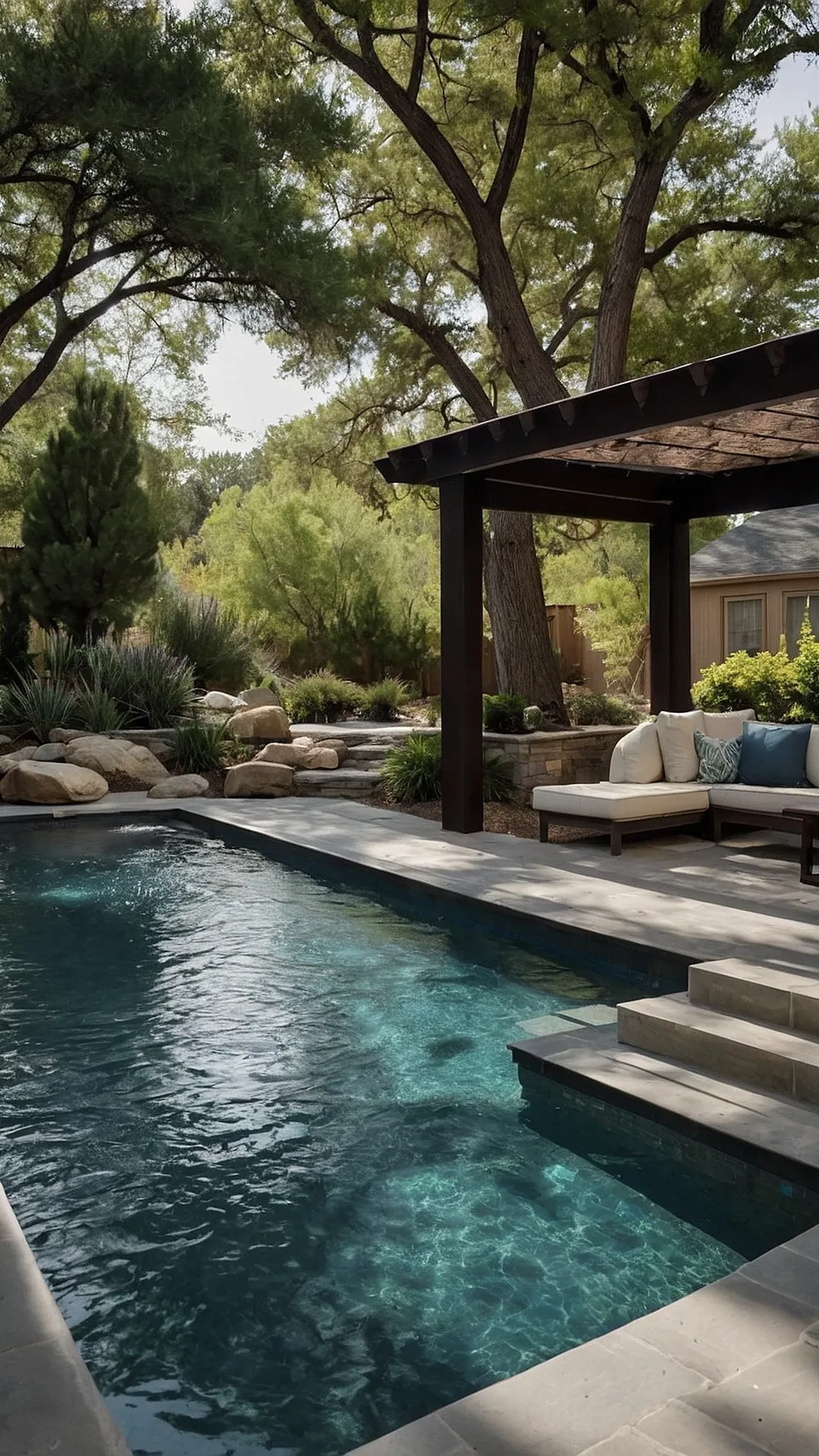 Elegant Edges: Small Inground Pool Designs for Compact Yards