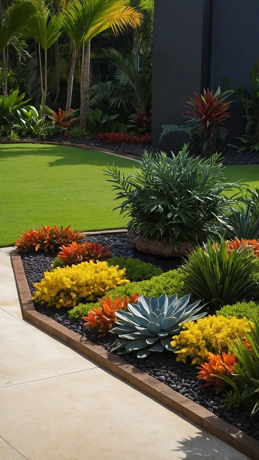 Balmy Botanics: Tropical Garden Elegance