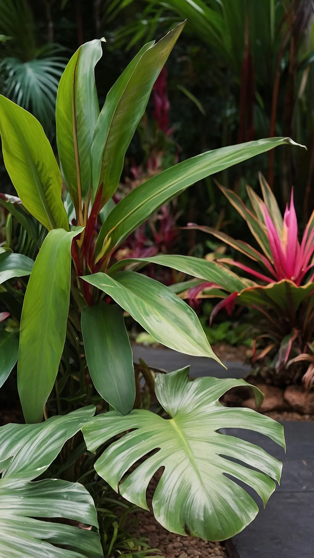 Swaying Palms: Captivating Tropical Gardens