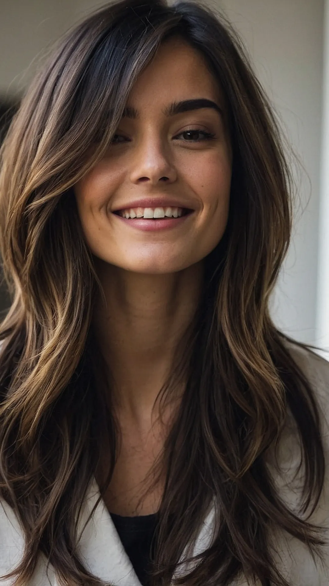 Glam Layers: Shoulder-Length Haircut Images