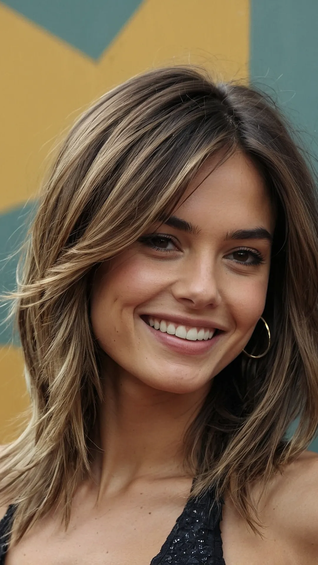 Layered Influence: Shoulder-Length Haircut Trends